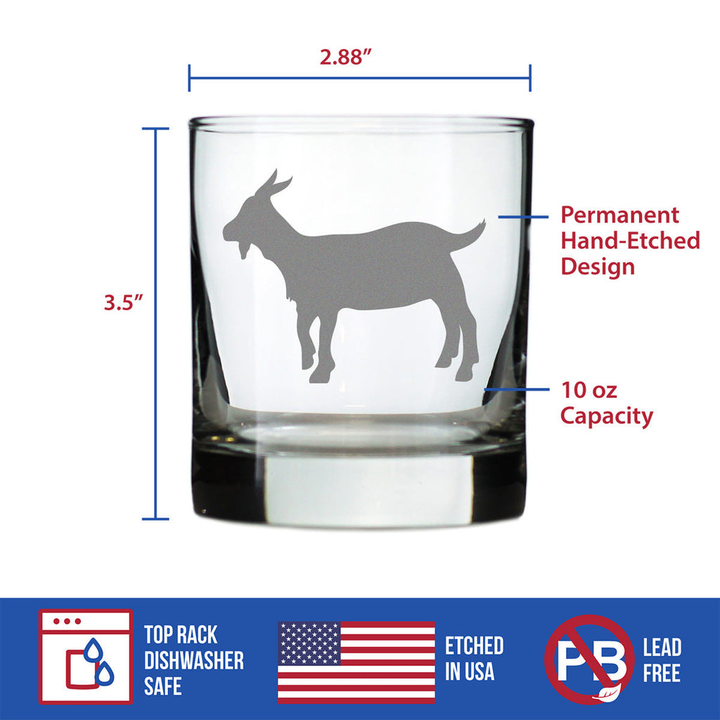Goat Whiskey Glass