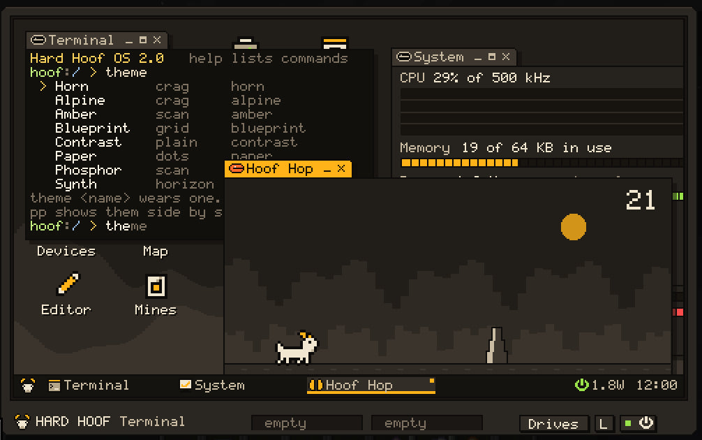 Hard Hoof OS