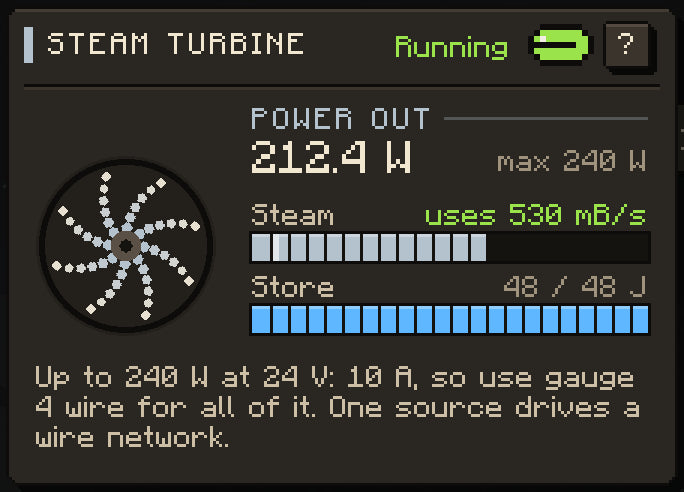 Steam & fluids